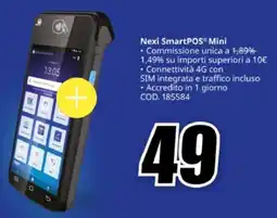 MediaWorld Nexi SmartPOS Mini offerta