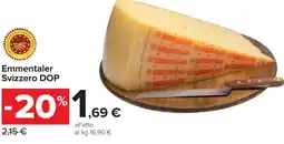 Carrefour Market Emmentaler Svizzero DOP offerta