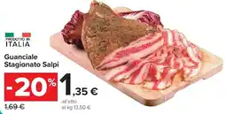 Carrefour Market Guanciale Stagionato Salpi offerta