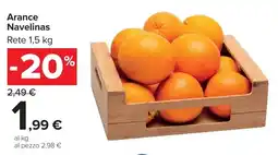Carrefour Market Arance Navelinas Rete offerta