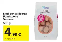 Carrefour Market Noci per la Ricerca Fondazione Veronesi offerta