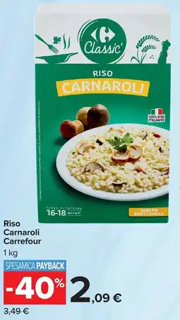 Carrefour Market Riso Carnaroli Carrefour offerta