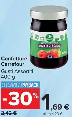 Carrefour Market Confetture Carrefour offerta