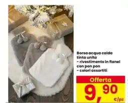 Interspar Borsa acqua calda tinta unita offerta