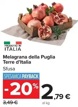 Carrefour Market Melagrana della Puglia Terre d'Italia offerta