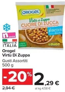 Carrefour Market Orogel Virtù Di Zuppa offerta
