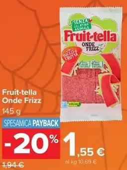 Carrefour Market Fruit-tella Onde Frizz offerta