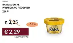 Prezzemolo e Vitale Rana sugo al parmigiano reggiano offerta