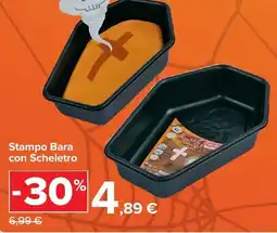 Carrefour Market Stampo Bara con Scheletro offerta