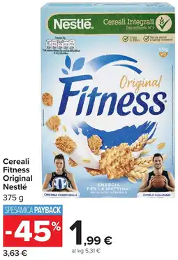 Carrefour Market Cereali Fitness Original Nestlé offerta