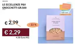 Prezzemolo e Vitale Le eccellenze p&v gnocchetti offerta
