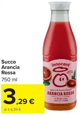 Carrefour Market Succo Arancia Rossa offerta