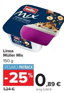 Carrefour Market Linea Müller Mix offerta