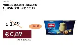 Prezzemolo e Vitale Muller yogurt cremoso al pistacchio offerta