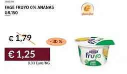 Prezzemolo e Vitale Fage fruyo 0% ananas offerta
