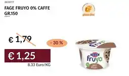 Prezzemolo e Vitale Fage fruyo 0% caffe offerta