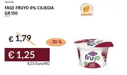 Prezzemolo e Vitale Fage fruyo 0% ciliegia offerta