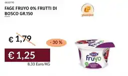 Prezzemolo e Vitale Fage fruyo 0% frutti di bosco offerta