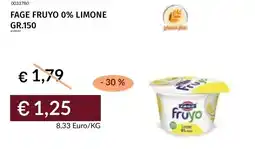 Prezzemolo e Vitale Fage fruyo 0% limone offerta