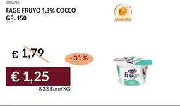 Prezzemolo e Vitale Fage fruyo 1,3% cocco offerta