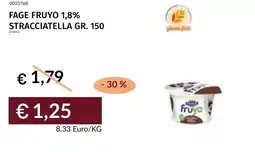 Prezzemolo e Vitale Fage fruyo 1,8% stracciatella offerta