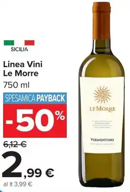 Carrefour Market Linea Vini Le Morre offerta