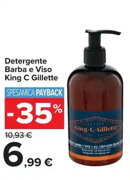 Carrefour Market Detergente Barba e Viso King C Gillette offerta