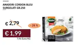 Prezzemolo e Vitale Amadori cordon bleu surgelati offerta