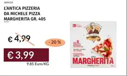 Prezzemolo e Vitale L'antica pizzeria da michele pizza margherita offerta