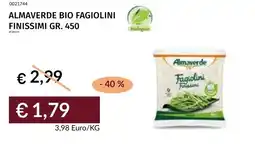 Prezzemolo e Vitale Almaverde bio fagiolini finissimi offerta