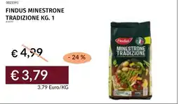 Prezzemolo e Vitale Findus minestrone tradizione offerta