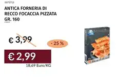 Prezzemolo e Vitale Antica forneria di recco focaccia pizzata offerta