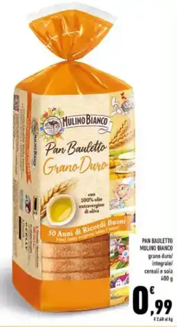 Conad Pan bauletto mulino bianco offerta