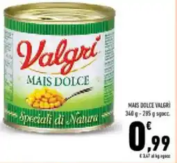 Conad Mais dolce valgrì offerta