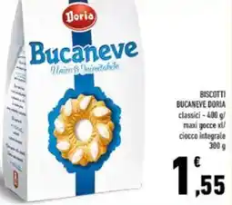 Conad Biscotti bucaneve doria offerta