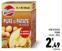 Conad Purè di patate pfanni offerta