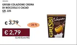 Prezzemolo e Vitale Grisbi colazione crema di nocciole e cacao offerta