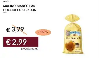 Prezzemolo e Vitale Mulino bianco pan goccioli offerta