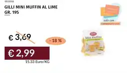 Prezzemolo e Vitale Gilli mini muffin al lime offerta