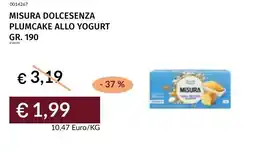 Prezzemolo e Vitale Misura dolcesenza plumcake allo yogurt offerta