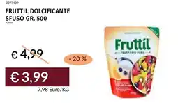 Prezzemolo e Vitale Fruttil dolcificante sfuso offerta