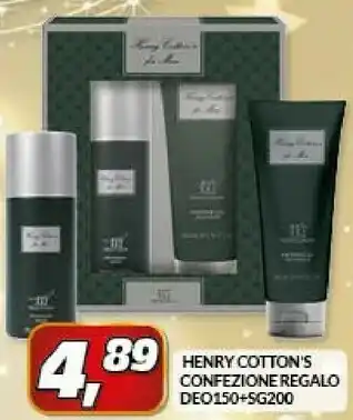 Risparmio Casa Henry cotton's confezione regalo offerta