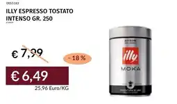 Prezzemolo e Vitale Illy espresso tostato intenso offerta