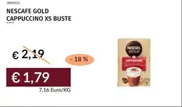 Prezzemolo e Vitale Nescafe gold cappuccino x5 buste offerta
