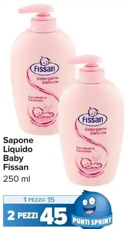 Carrefour Market Sapone Liquido Baby FISSAN offerta
