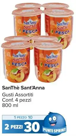 Carrefour Market SanThè SANT 'ANNA conf. 4 pezzi offerta