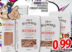 Il Genio Supermercato Rummo pasta integrale formati normali offerta