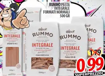 Il Genio Supermercato Rummo pasta integrale formati normali offerta