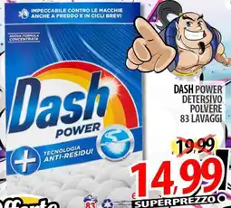 Il Genio Supermercato Dash power detersivo polvere offerta