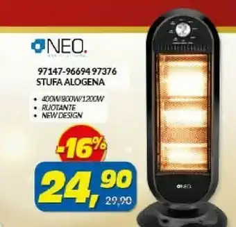 Risparmio Casa Neo stufa alogena offerta